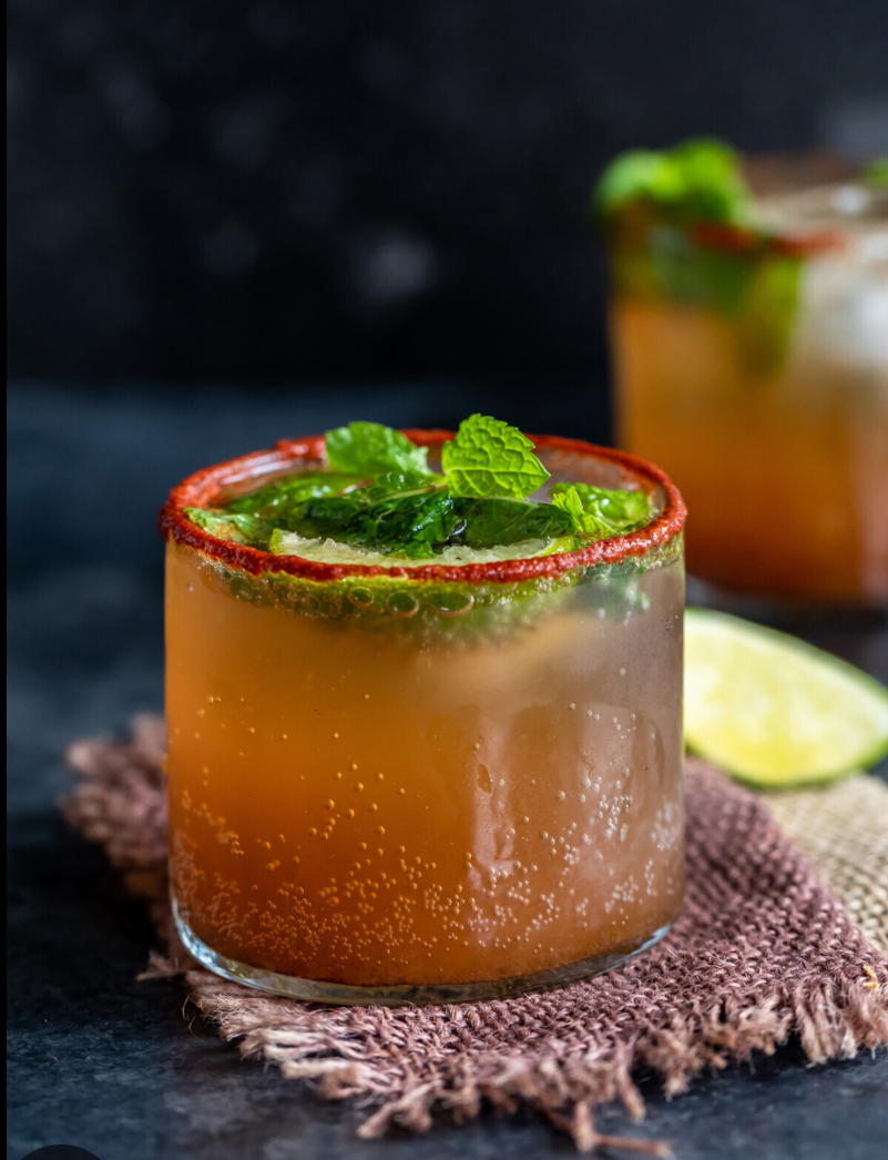 spiced tamarind fizz